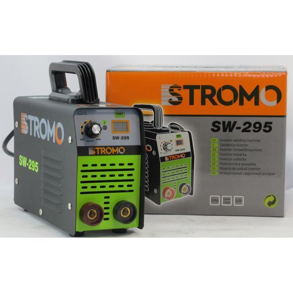 Інверторний зварювальний апарат STROMO SW-295 &mdash; 295 А, електрод 1,6&ndash;4,0 мм та цифровий дисплей 0244279 фото