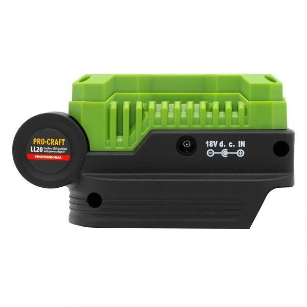 Комплект Procraft LL18 + LL20 &mdash; 2 LED-ліхтарі 20 В, 300 + 500 Лм, USB Type-A/Type-C, без АКБ 7261075 фото