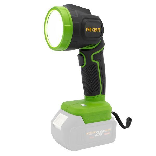 Комплект Procraft LL18 + LL20 &mdash; 2 LED-ліхтарі 20 В, 300 + 500 Лм, USB Type-A/Type-C, без АКБ 7261075 фото