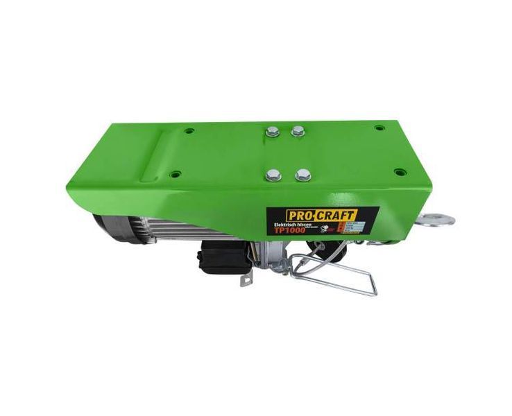 Тельфер электрический с кареткой Procraft TP1000 + TK1000 (500/1000 кг; 10/20м) 4327744 фото