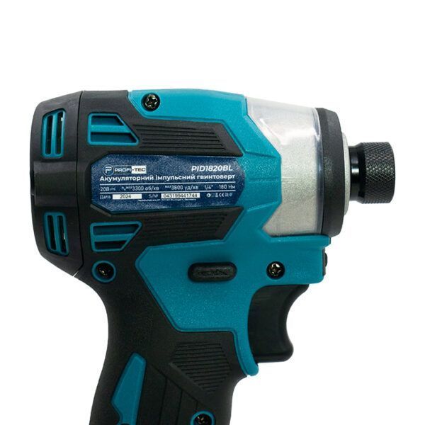 Аккумуляторный винтоверт PROFI-TEC PID1820BL POWERLine (2&times;PT2520MP (2.5 Ач), зарядное устройство) 6721814 фото