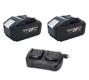 2 шт АКБ Procraft Battery20/8 + Charger20/2 5657880 фото