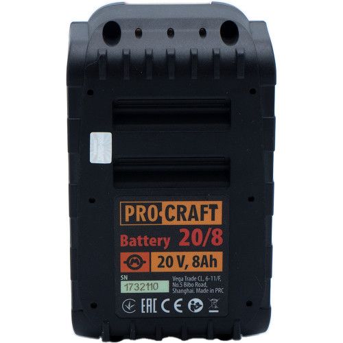 2 шт АКБ Procraft/Profi-tec Battery20/8 + Charger20/2 5657880 фото