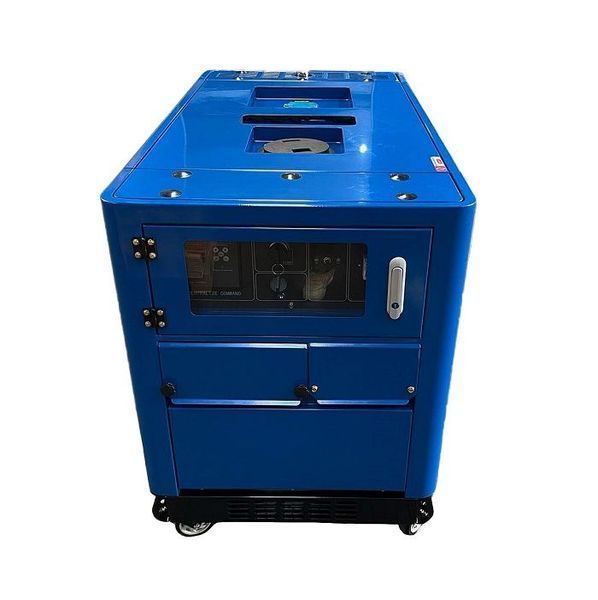 Генератор дизельный PROFI-TEC PE-12000SSDE (13,5 кВа / 11.0 кВт, 220 В, двухцилиндровый) электростартер, медная обмотка 0082566 фото