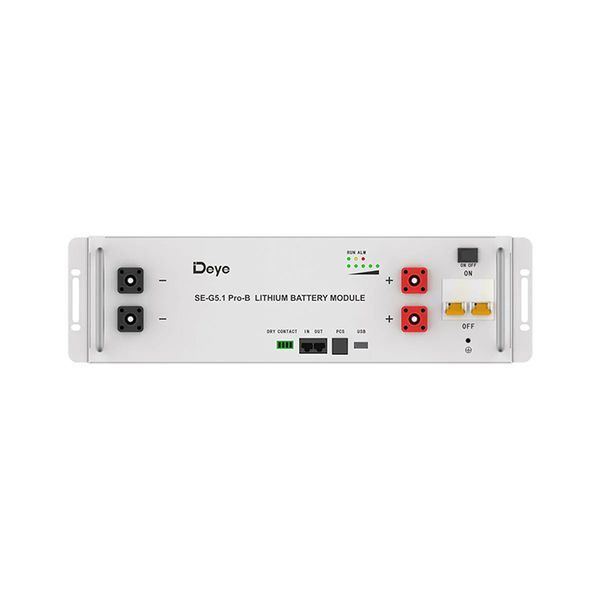 Акумуляторна батарея DEYE SE-G5.1Pro-B LiFePO4 (5.12 кВт&middot;год, 100AH, 51.2В) 2_1662337 фото