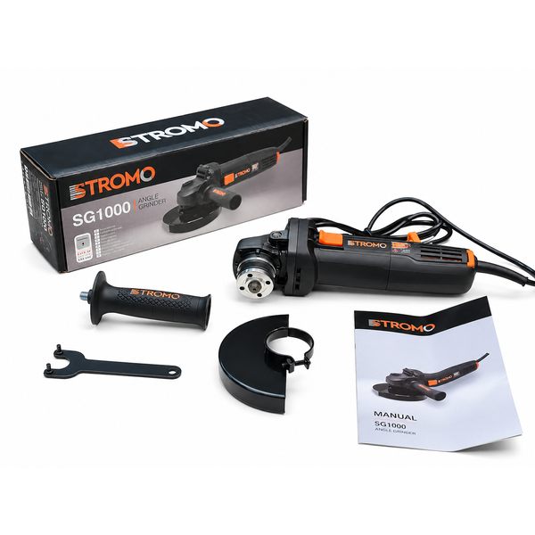Кутошліфувальна машина STROMO SG 125/1000 &mdash; 125 мм, 850 Вт 6851410 фото