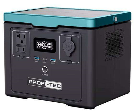 Портативна зарядна станція PROFI-TEC PPS600 LiFePO₄ (ном. 600 Вт / макс. 1200 Вт, батарея 512 Вт⋅год) 6049390 фото