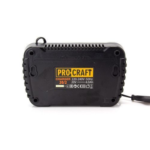Акумуляторна батарея Procraft Battery20/8C 8 Ач Type-C - 2 шт + Зарядний пристрій Procraft Charger20/2 3507864 фото