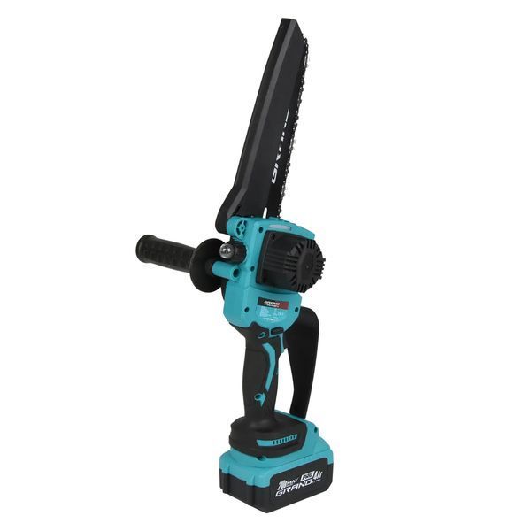 Аккумуляторная цепная пила Grand АПЦ-20V/M8"-4 с телескопической штангой (2 АКБ 20/4, кейс) 8947166 фото