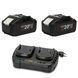 Акумуляторна батарея Procraft Battery20/8C 8 Ач Type-C - 2 шт + Зарядний пристрій Procraft Charger20/2 3507864 фото 1