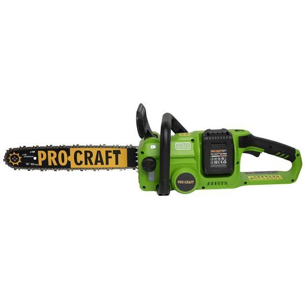 Акумуляторна ланцюгова пила Procraft PCA42/2 + 2 АКБ 20/4 UNIVERSAL та ЗП 20/2 8282984 фото