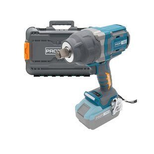 Акумуляторний гайковерт PROFI-TEC PPTW20020 (20 В, безщітковий двигун, 2000 Нм, хвостовик 3/4&Prime;) без АКБ та ЗП, КЕЙС 1388069 фото
