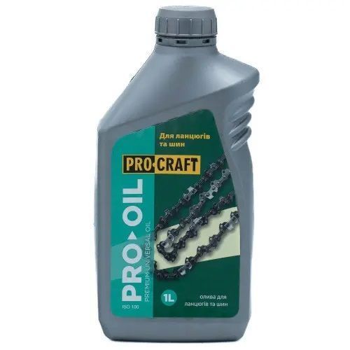Акумуляторна ланцюгова пила Procraft PKA38 + 1 акб 4Аг Turbo + ЗП charger20/1 + Олива для ланцюга 1л sale_2869384 фото