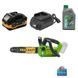 Акумуляторна ланцюгова пила Procraft PKA42Li + 1 акб 4Аг Turbo + ЗП charger20/1 + Олива для ланцюга 1л sale_3415507 фото 1