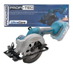 Аккумуляторная универсальная дисковая пила PROFI-TEC PPCA14020 UltraCore (без АКБ и ЗУ) 8715984 фото
