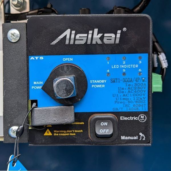 Генератор дизельный PROFI-TEC WDSG125-3 Power MAX (125кВА/100кВт, промышленный двигатель WEICHAI) до 15 часов непрерывной работы 8569156 фото