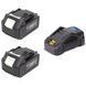 Аккумуляторная батарея Procraft 20/4 UNIVERSAL (20В, 4 А/ч): 2 шт. + Зарядное устройство Procraft Charger20/4A 9468293 фото 1