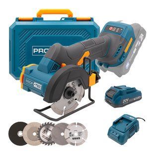 Аккумуляторная универсальная дисковая пила PROFI-TEC PWS390 UltraCore (1&times;PT2020VX (2.0 Ач), зарядное устройство) 0455294 фото