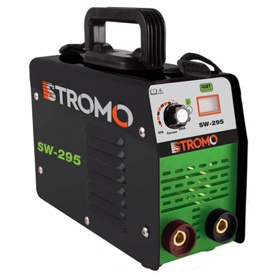 Інвертор STROMO SW-295, 220 В, 5,5 кВт, зварювальний струм 20-295 А, діаметр електродів 1.6-4.0 мм 1001482 фото