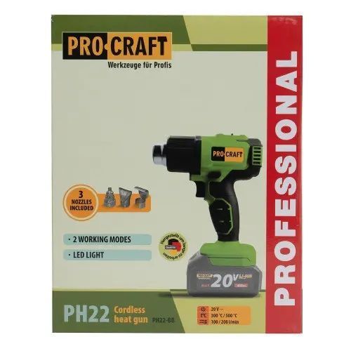 Аккумуляторный фен промышленный Procraft PH22 (без АКБ и ЗУ) 9213992 фото