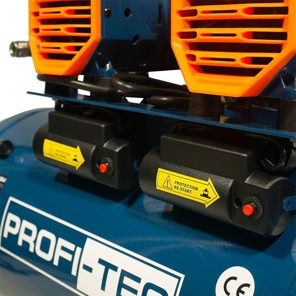 Компресор безмасляний PROFI-TEC OFC-50.4 (50 л, 3.0 кВт, 475 л/хв) 6080655 фото