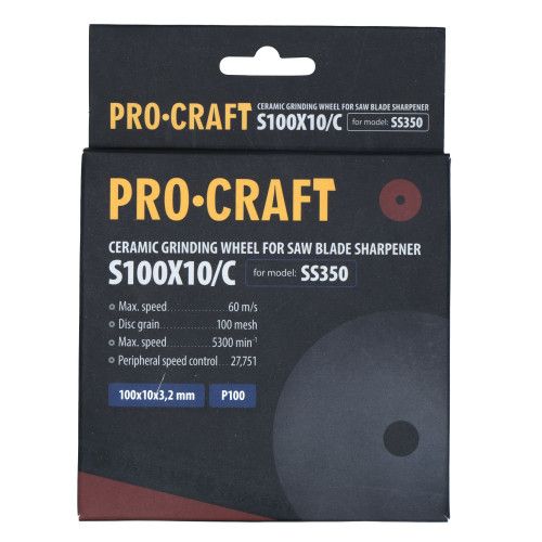 Заточувальний керамічний диск Procraft S100X10/С до SS350 3919706 фото