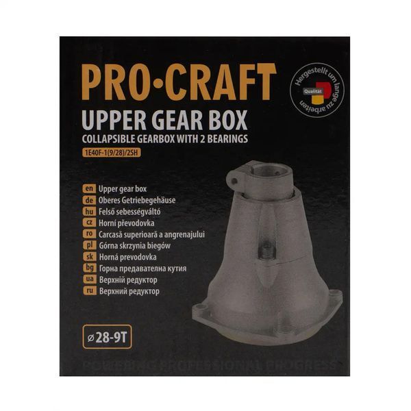 Редуктор верхній Procraft - 9 зубців 28 мм 4182664 фото