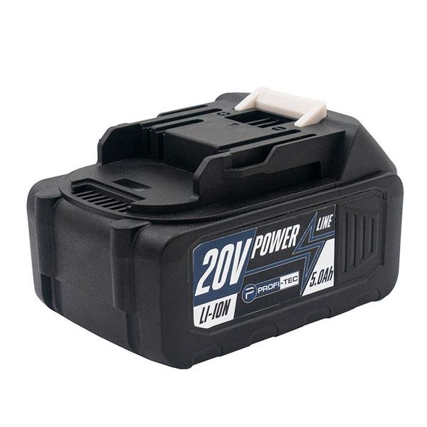Аккумуляторная батарея PROFI-TEC PT2040EP POWERLine (20 В/4.0 Ач, высокоточная, с индикатором) 2313303 фото