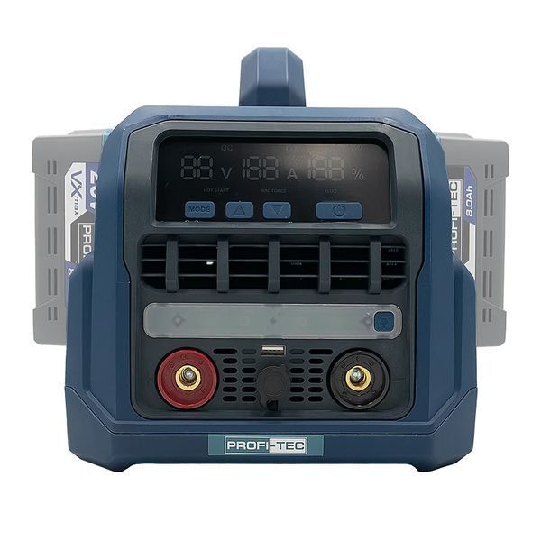 Акумуляторний зварювальний апарат PROFI-TEC PCWM12080VX Max, 80V 4&times;20V, без АКБ та зар. прист. 0778519 фото