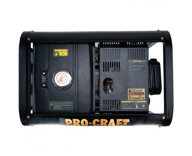 Генератор дизельний Procraft DP55 (4,5/5 кВт, 220В) 1811703 фото