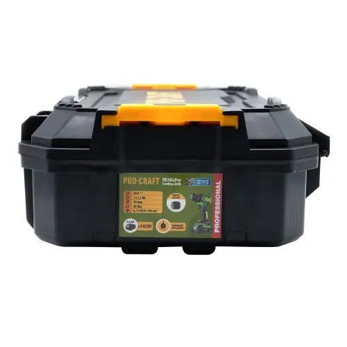 Шуруповерт Procraft PA18LiPro (1 АКБ 2,0 Ач, кейс) безщеточный 5633957 фото