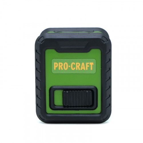 Лазерный уровень PROCRAFT LE2D GREEN LINE магнитный держатель 9298245 фото