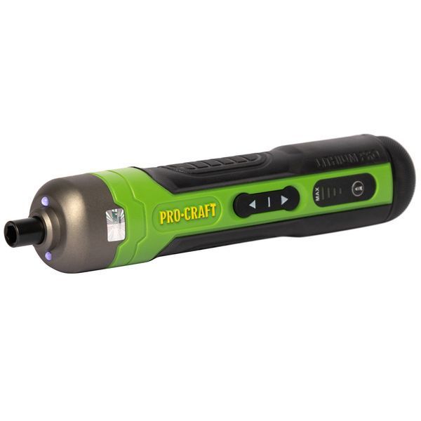 Аккумуляторная отвертка Procraft KS510 &mdash; 3,6 В, USB Type-C, кейс и набор бит 3205684 фото