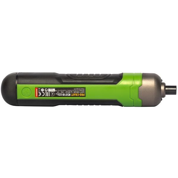 Аккумуляторная отвертка Procraft KS510 &mdash; 3,6 В, USB Type-C, кейс и набор бит 3205684 фото
