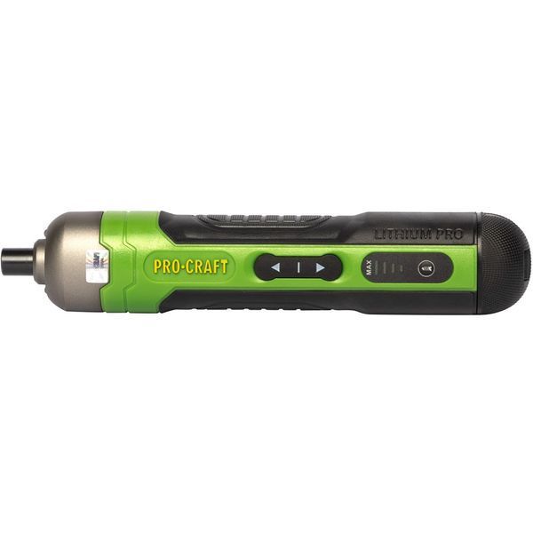 Аккумуляторная отвертка Procraft KS510 &mdash; 3,6 В, USB Type-C, кейс и набор бит 3205684 фото