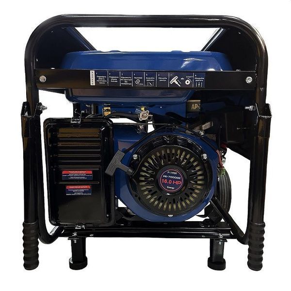 Генератор бензиновий PROFI-TEC PE-7000GE 220 В, 7.0 кВт, електростартер, мідна обмотка 9311486 фото