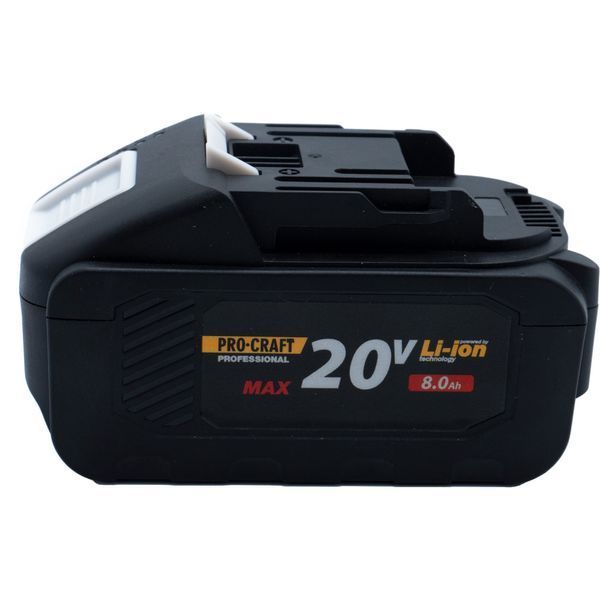 Акумуляторна батарея Procraft 20/8 (20В, 8 А/г) UNIVERSAL 1697592 фото