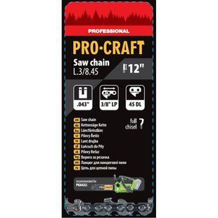 Ланцюг Procraft L.3/8.45 Universal &mdash; 3/8", 45 ланок, 12" / 30 см 9870737 фото