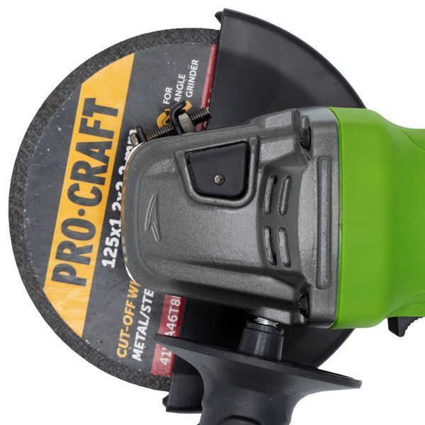 Кутошліфувальна машина Procraft PW1100E &mdash; 750 Вт, диск 125 мм, регулювання обертів і плавний пуск 4724165 фото