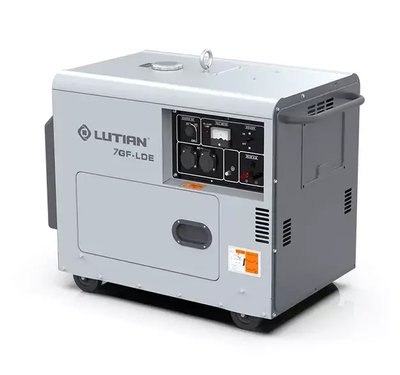 Дизельный генератор 7 кВт, 220В, LUTIAN 7GF-LDE (однофазный, электрический старт, закрытого типа) 1000994 фото