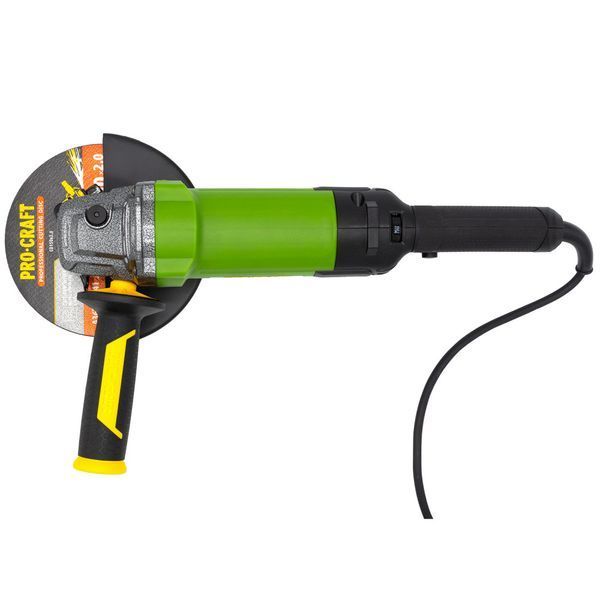 Кутошліфувальна машина Procraft PW1600ES &mdash; 1100 Вт, диск 150 мм, регулювання обертів і швидка заміна диска 1060568 фото