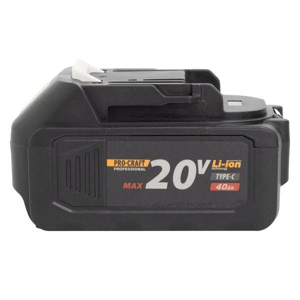 Аккумуляторная батарея Procraft Battery20/4С 4 Ач Type-C: 2 шт + Зарядное устройство Procraft Charger20/4A 5210049 фото