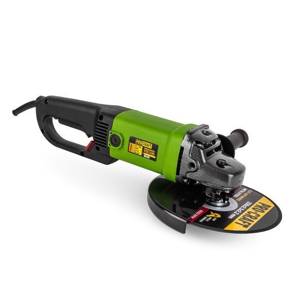 Угловая шлифовальная машина Procraft PW2300 &mdash; 2000 Вт, диск 230 мм, плавный пуск 289163 фото