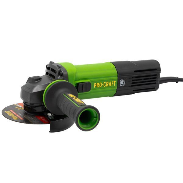 Кутошліфувальна машина Procraft PW2400ES &mdash; 1350 Вт, диск 125 мм, регулювання та стабілізація обертів 0442913 фото