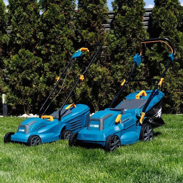 Електрична газонокосарка PROFI-TEC Comfort LM420 (2000 Вт, 420 мм ширина) 9981102 фото