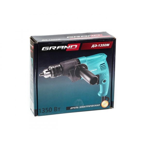 Дриль електрична Grand ДЕ-1350М (1200 об/хв) 224506 фото