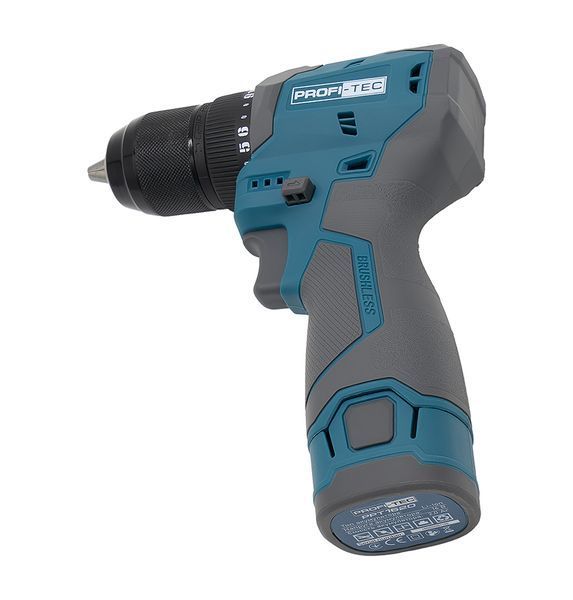 Акумуляторний шуруповерт PROFI-TEC PPCD5516 (2&times;PPT1620 (2.0 Аг), зарядний пристрій) 8899666 фото