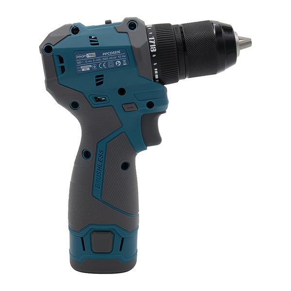 Акумуляторний шуруповерт PROFI-TEC PPCD5516 (2&times;PPT1620 (2.0 Аг), зарядний пристрій) 8899666 фото