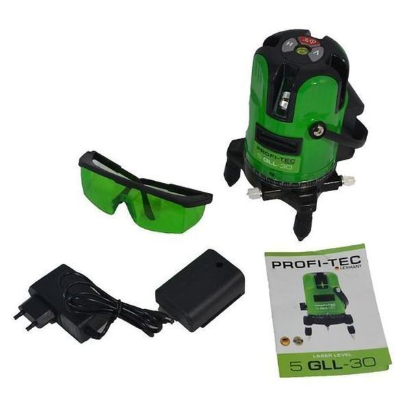 Лазерный нивелир PROFI-TEC 5GLL-30 Professional 0522102 фото