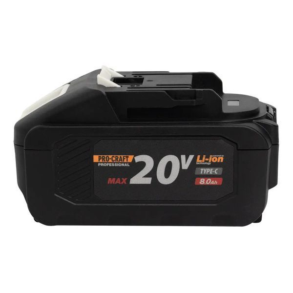 Аккумуляторная батарея Procraft Battery20/8C 8 Ач Type-C - 2 шт + Зарядное устройство Procraft Charger20/4A - 2 шт 2641000 фото